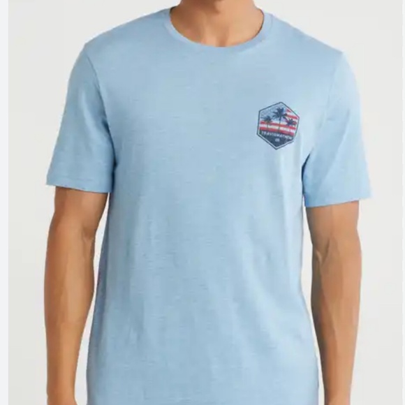 TravisMathew Sky Rocket Golf T-Shirt - Picture 1 of 6